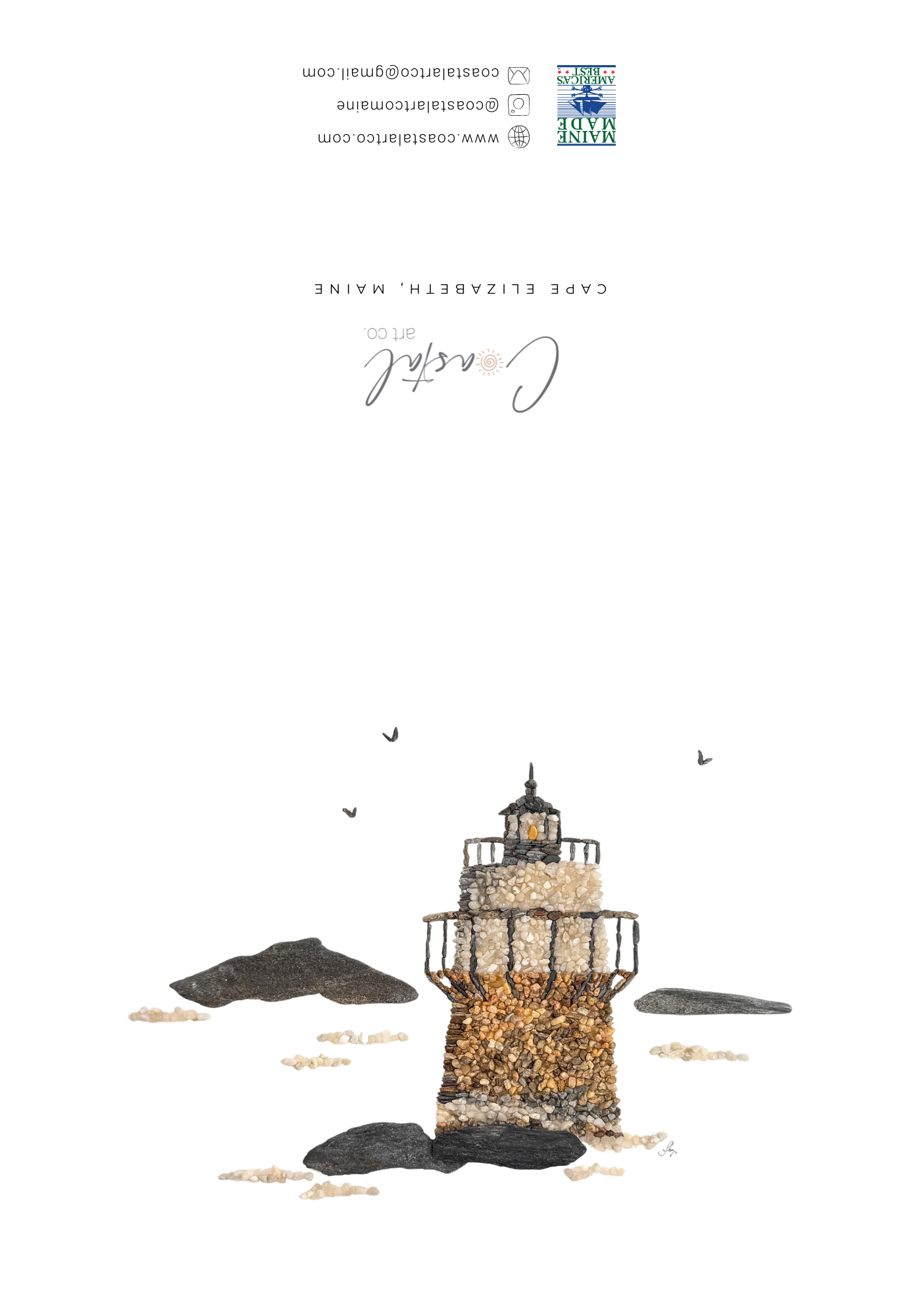 Bug Light Lighthouse All Occasion Card
