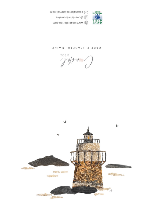 Bug Light Lighthouse All Occasion Card