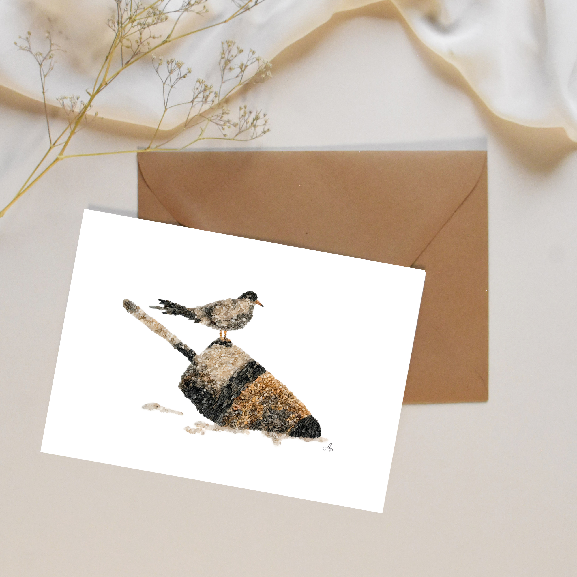 Bird on a Buoy All Occasion Card