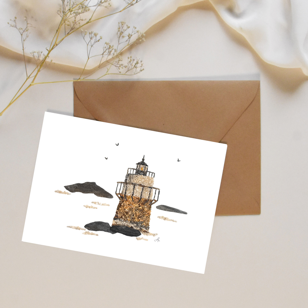 Bug Light Lighthouse All Occasion Card