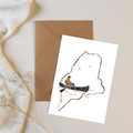 Maine Canoeing All Occasion Card