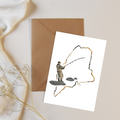 Maine Fishing All Occasion Card