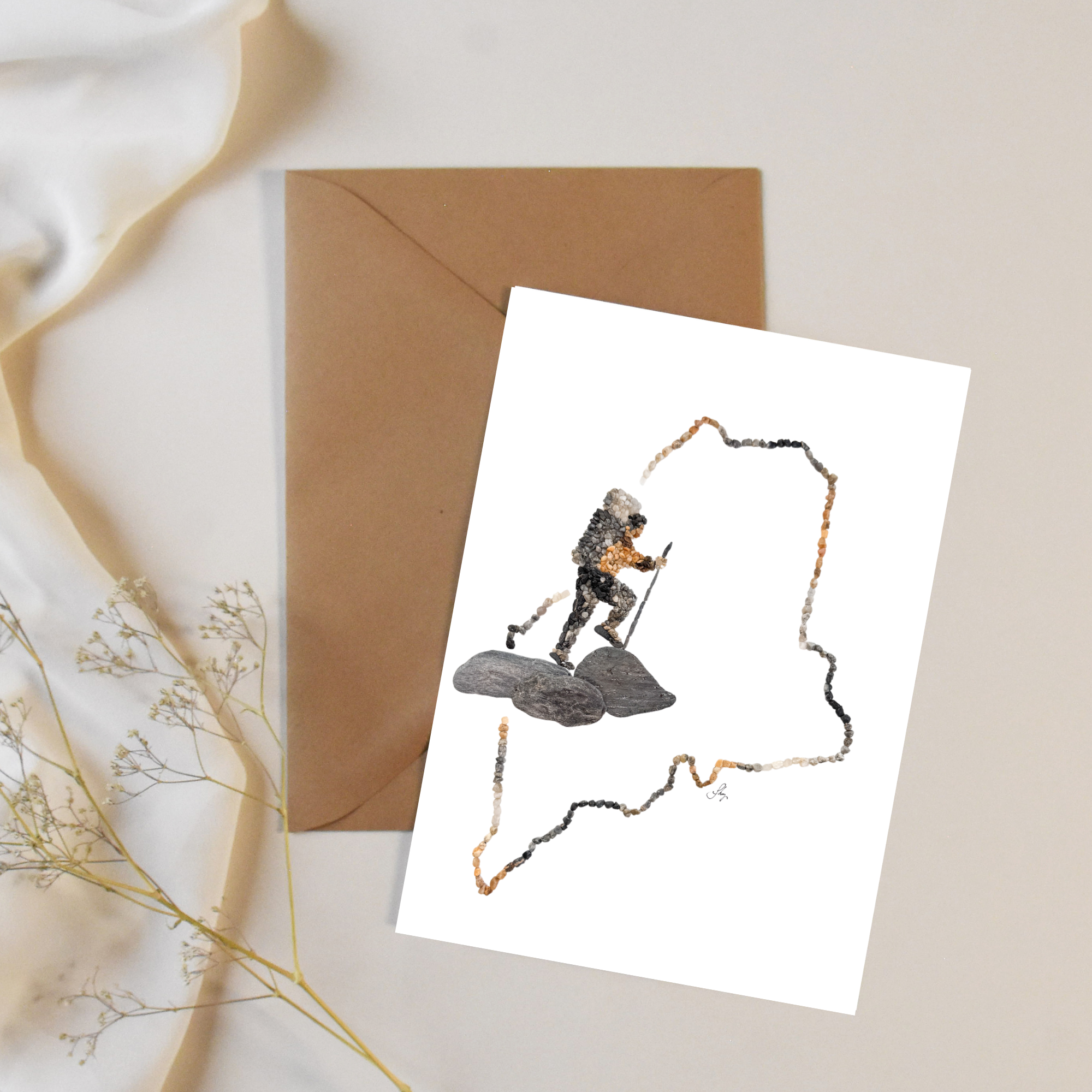 Maine Hiking All Occasion Card