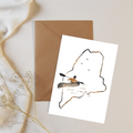 Maine Kayaking All Occasion Card