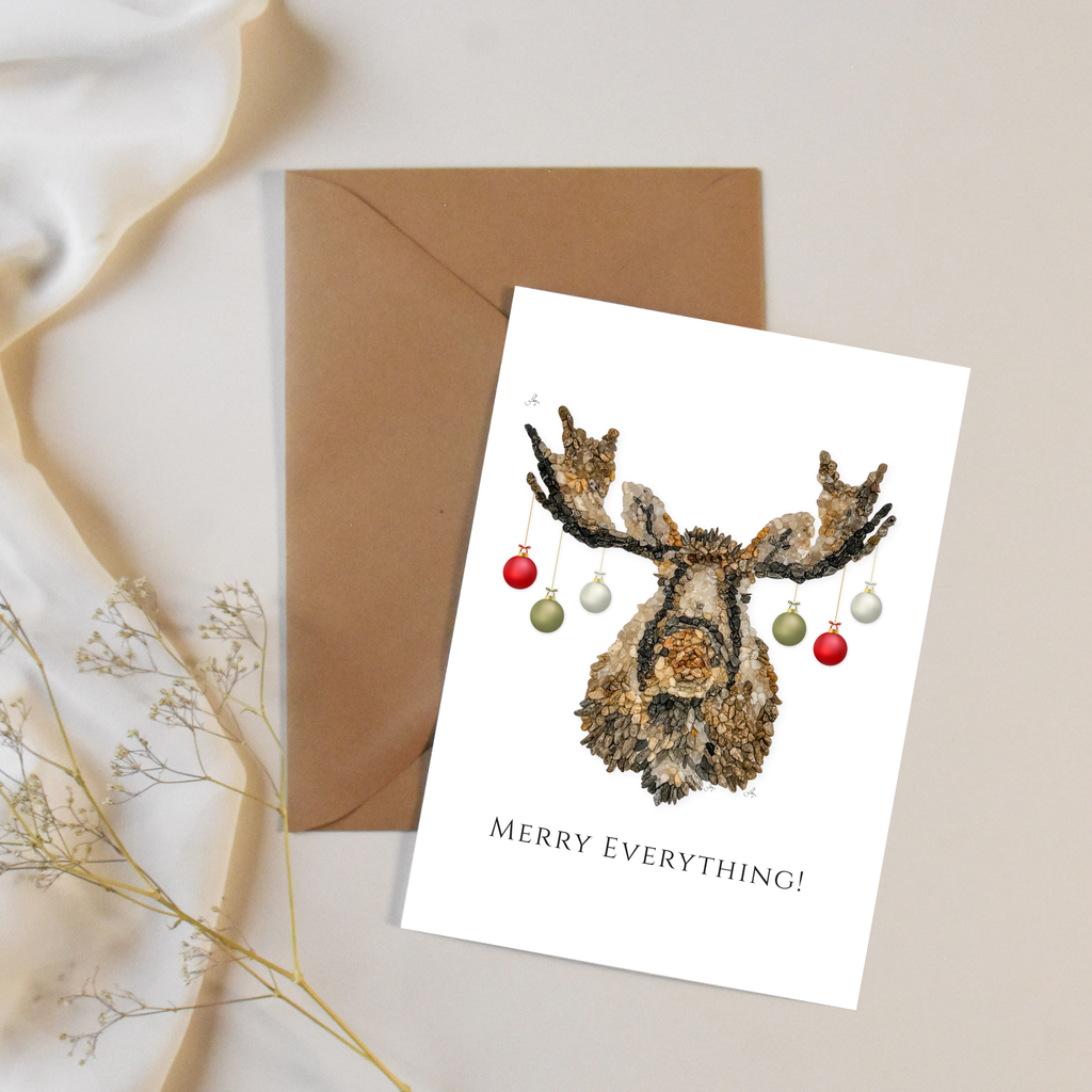 Maple the Moose – Merry Little Everything Holiday Card