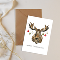Maple the Moose – Merry Little Everything Holiday Card