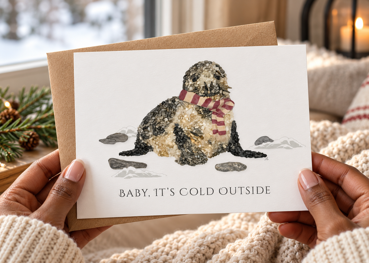 Flipper the Seal – Baby It’s Cold Outside Holiday Card