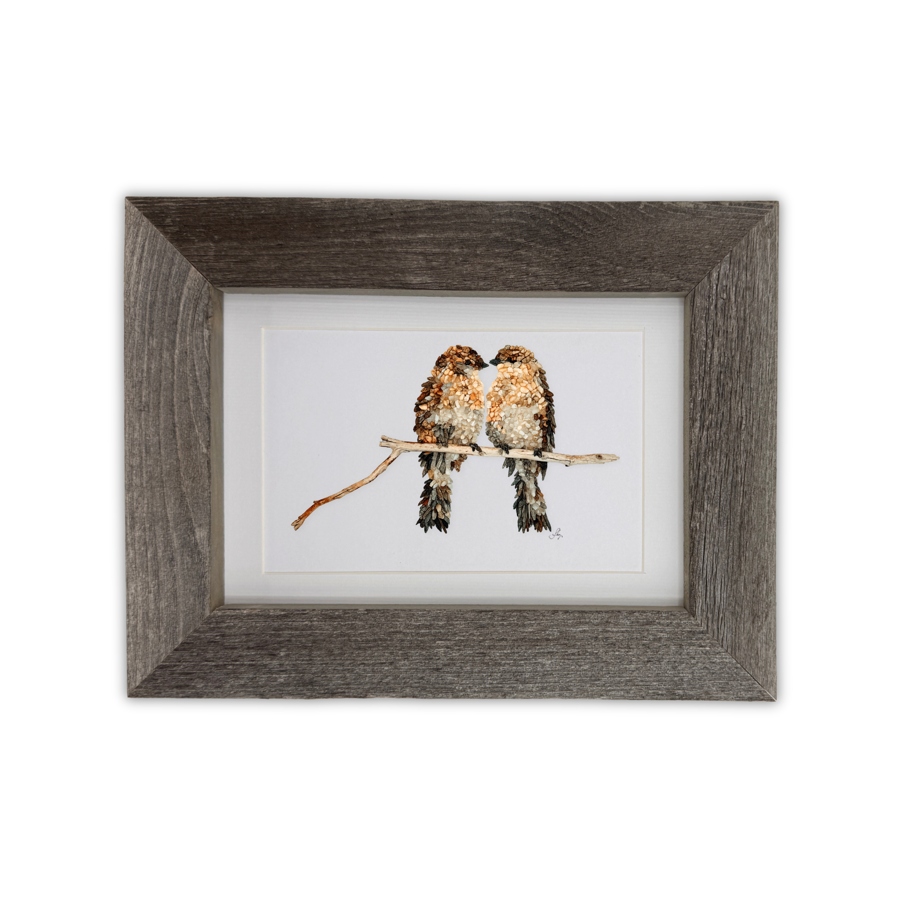 Two Birds on a Wire Print