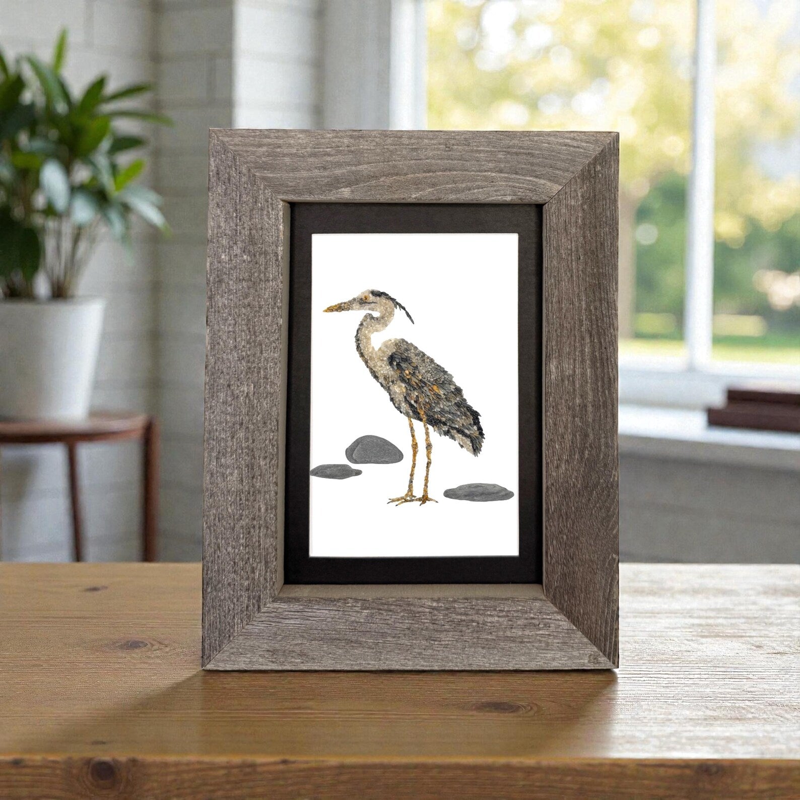 Gray Heron Print