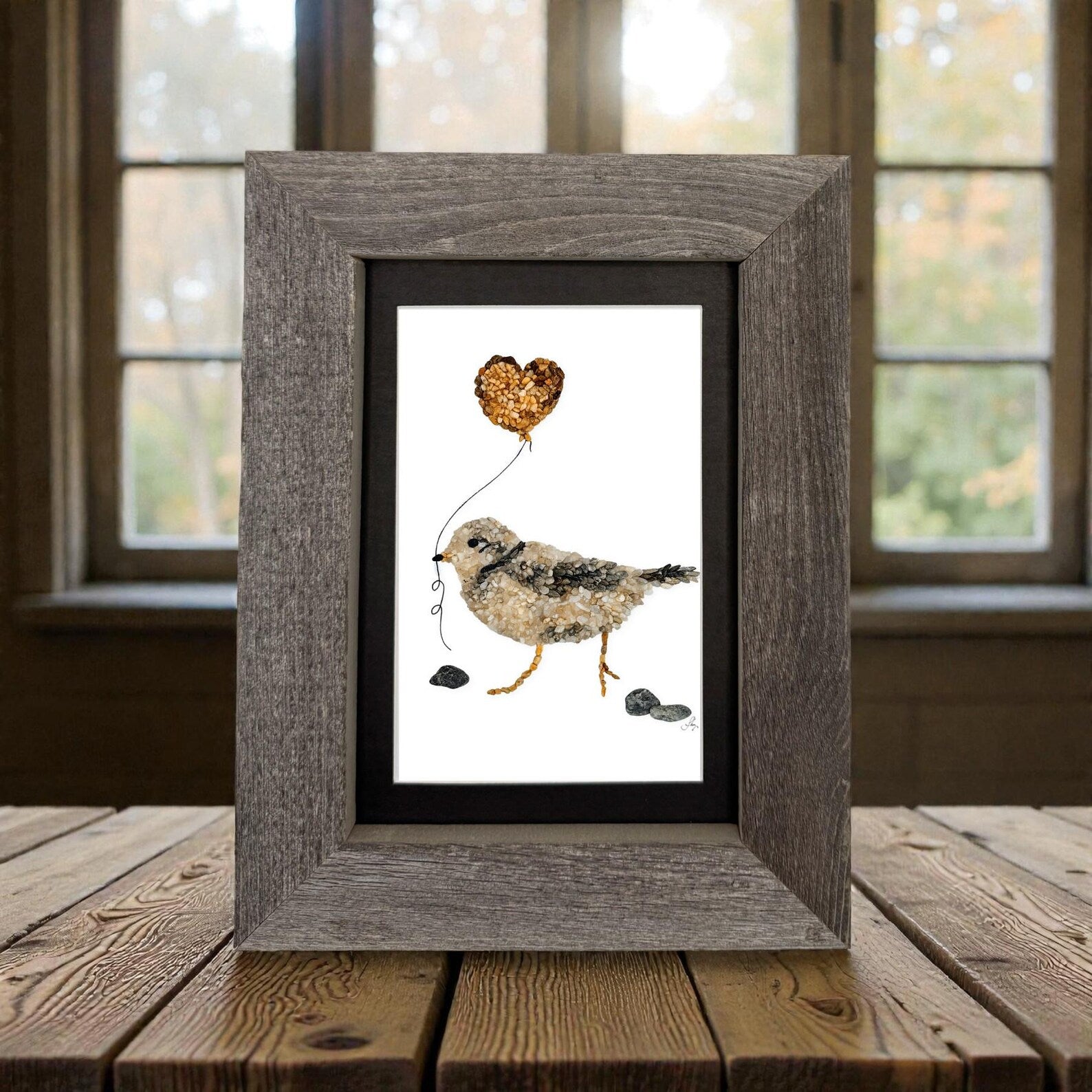 Love Piping Plover Bird Print