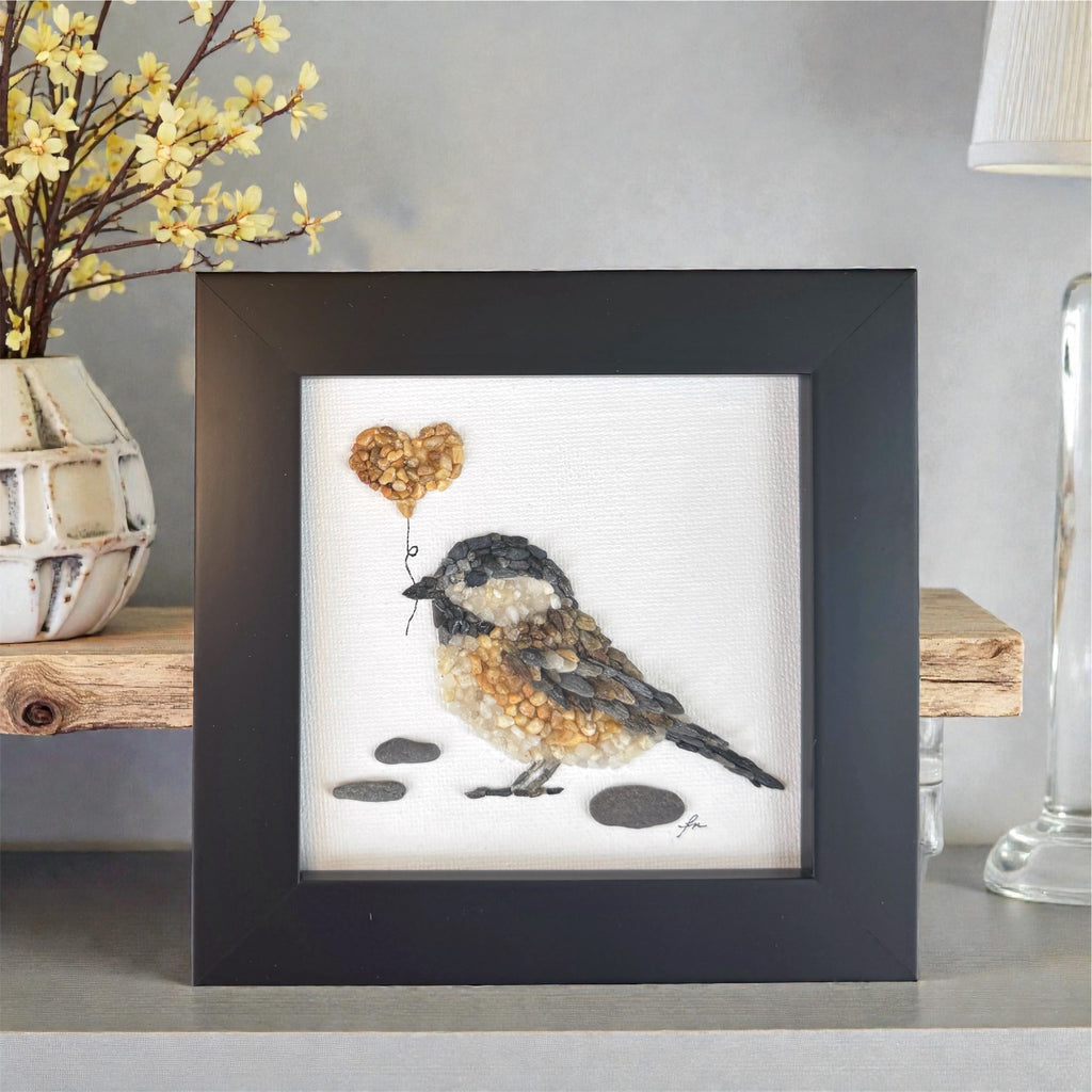 Black-Capped Chickadee LOVE Mini Original