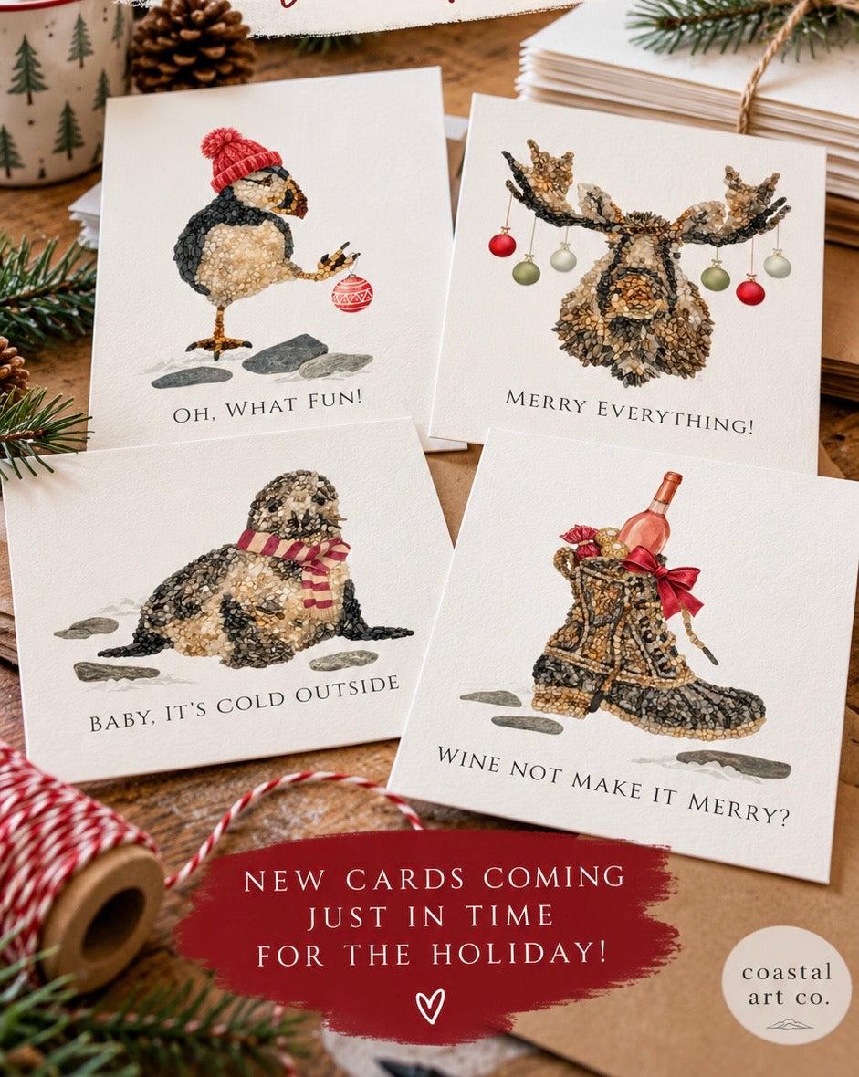 Maple the Moose – Merry Little Everything Holiday Card