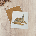 Portland Headlight Lighhouse Ceramic Stone Coaster