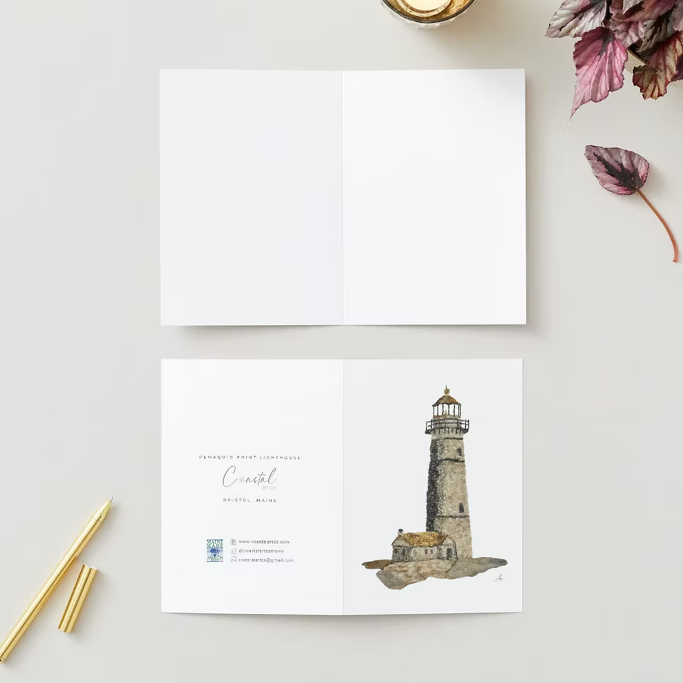 Pemaquid Point Lighthouse All Occasion Card