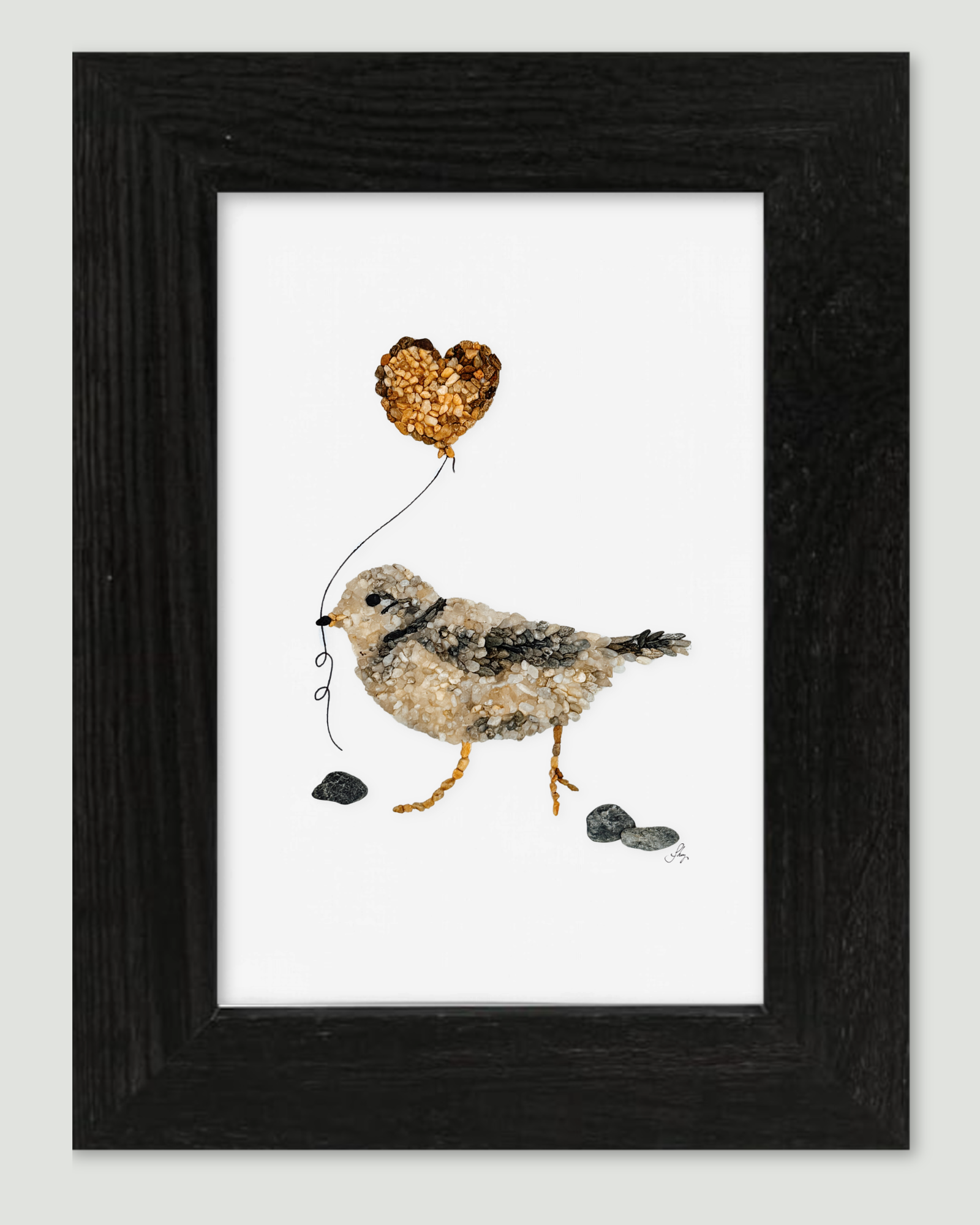 Love Piping Plover Bird Print