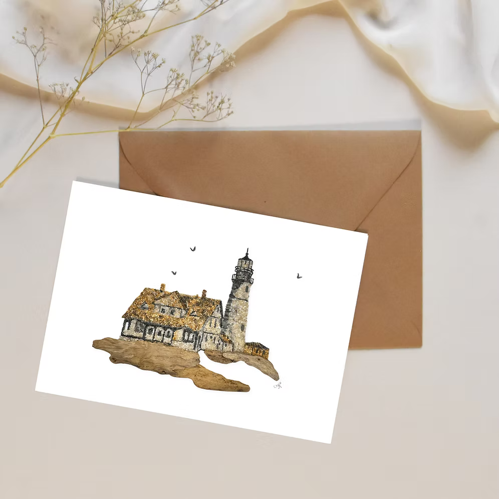 Portland Headlight Lighthouse All Occasion Card