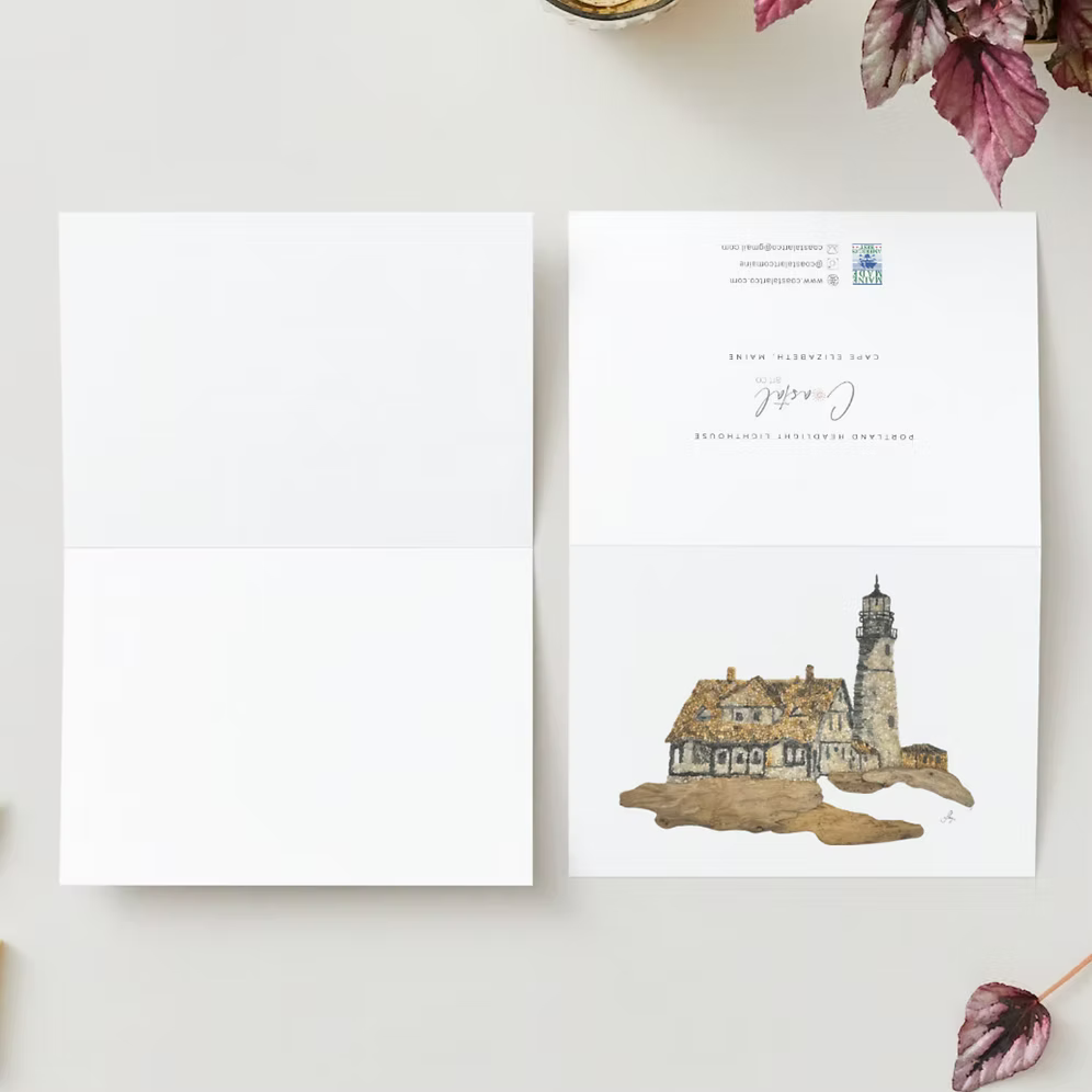 Portland Headlight Lighthouse All Occasion Card