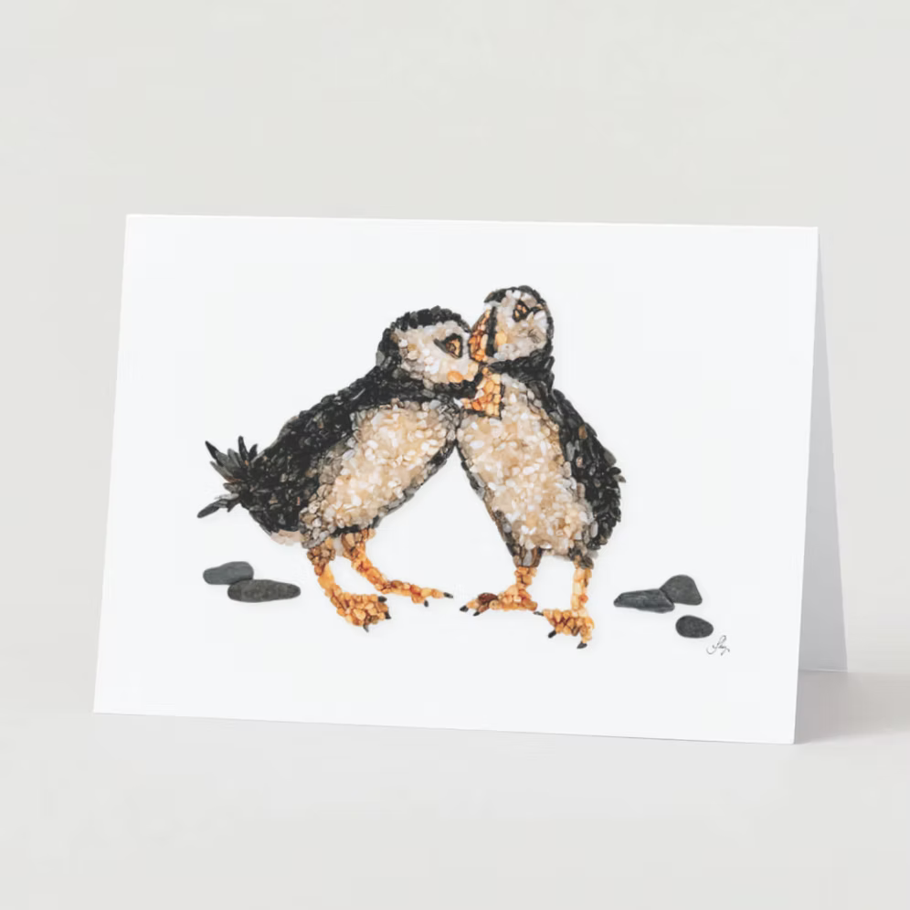 Puffin Birds All Occasion Card