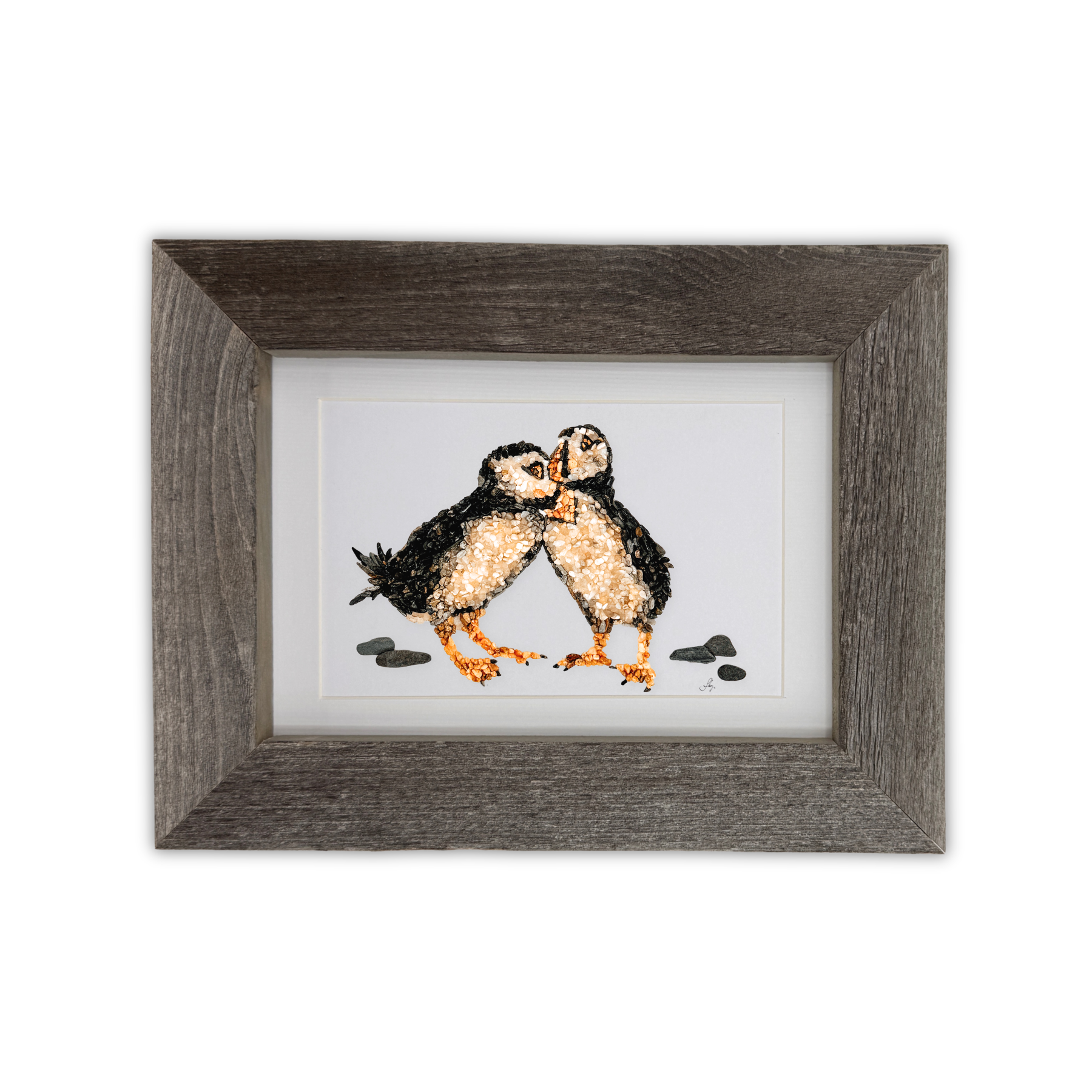 Puffin Love Birds Print
