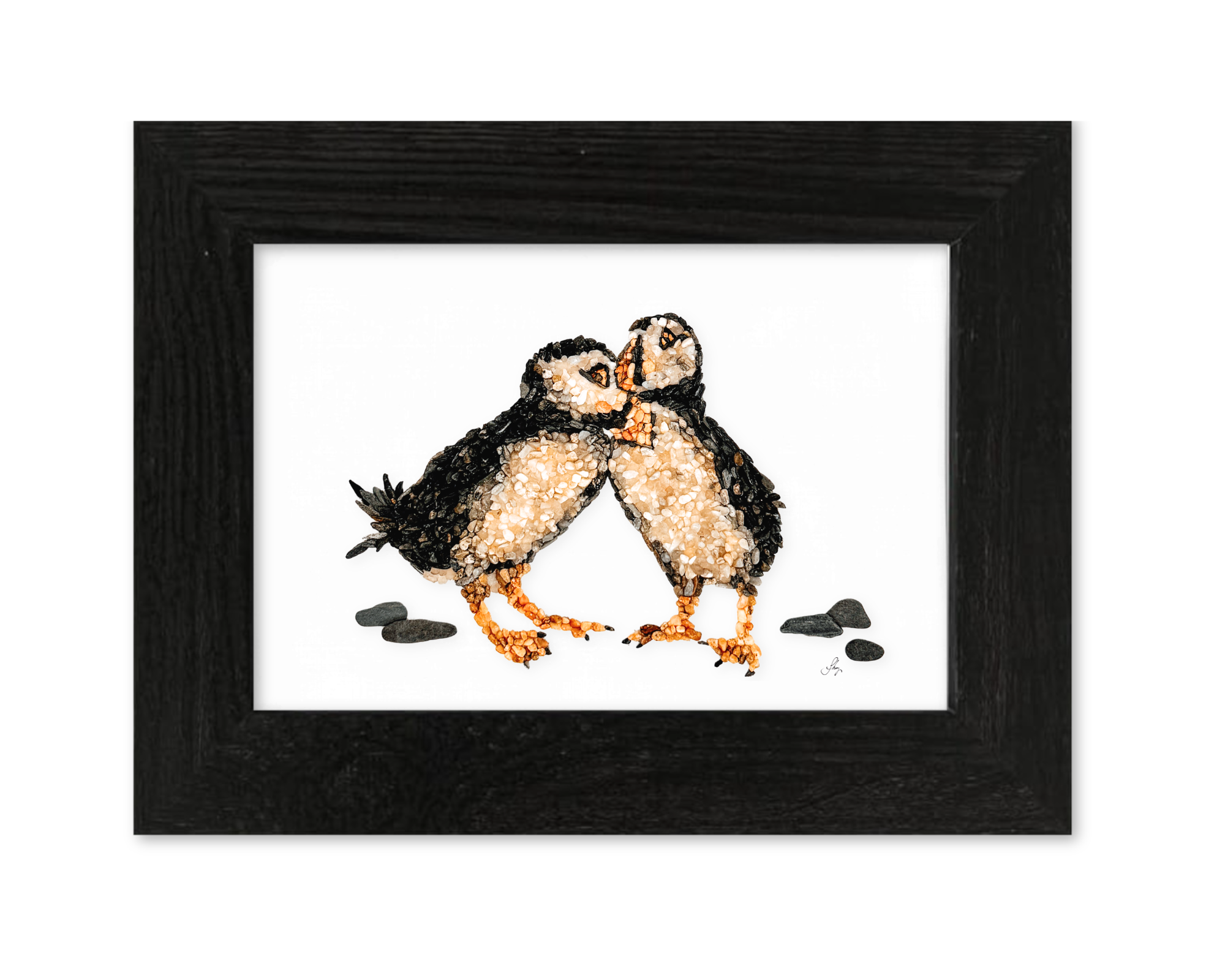 Puffin Love Birds Print