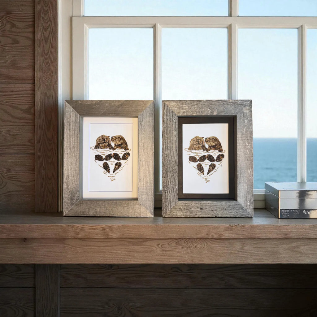 Sea Otters Print