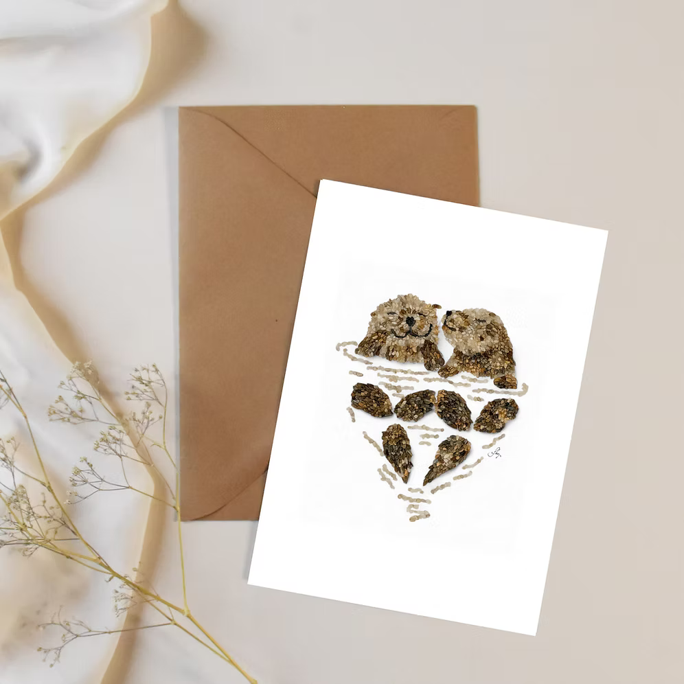 Sea Otters All Occasion Card