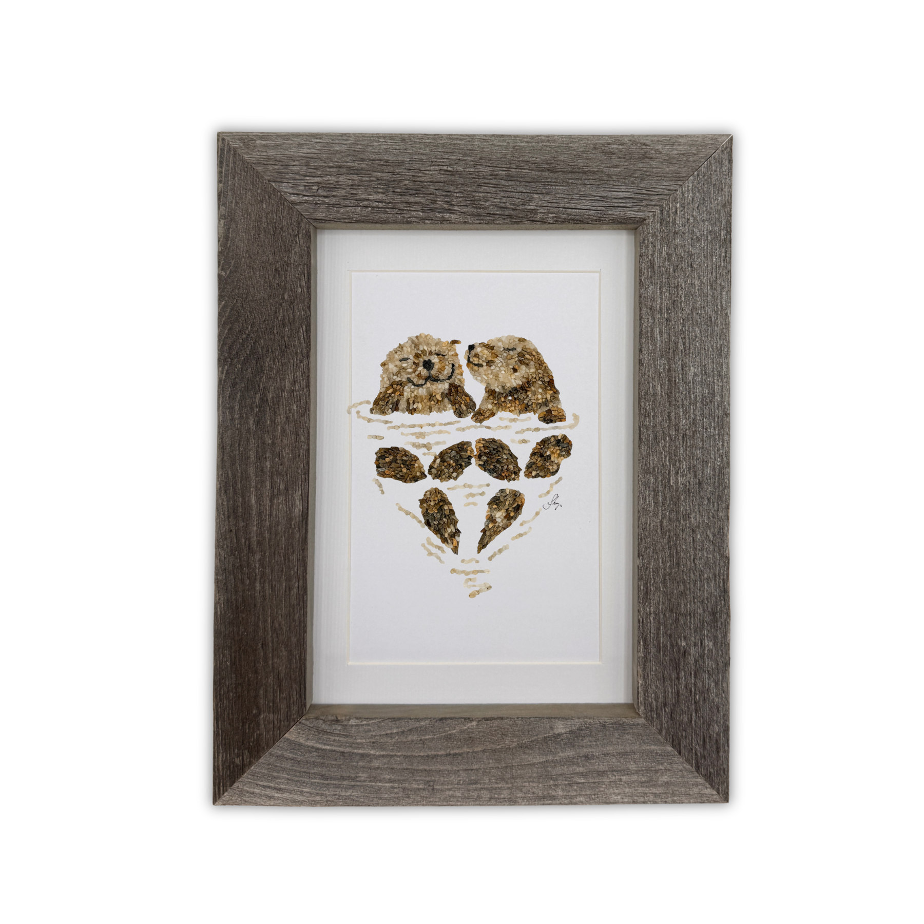 Sea Otters Print