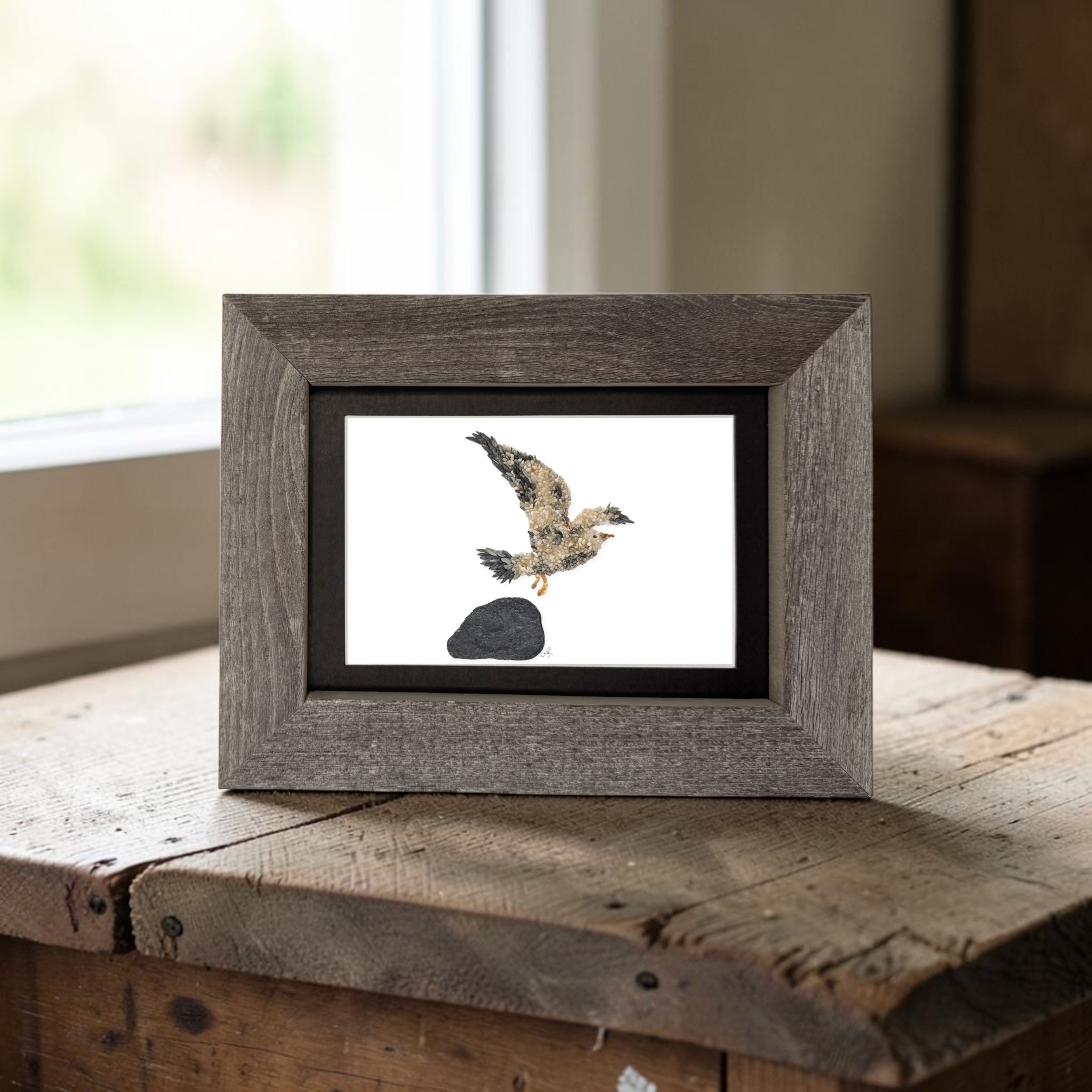Seagull Bird Print