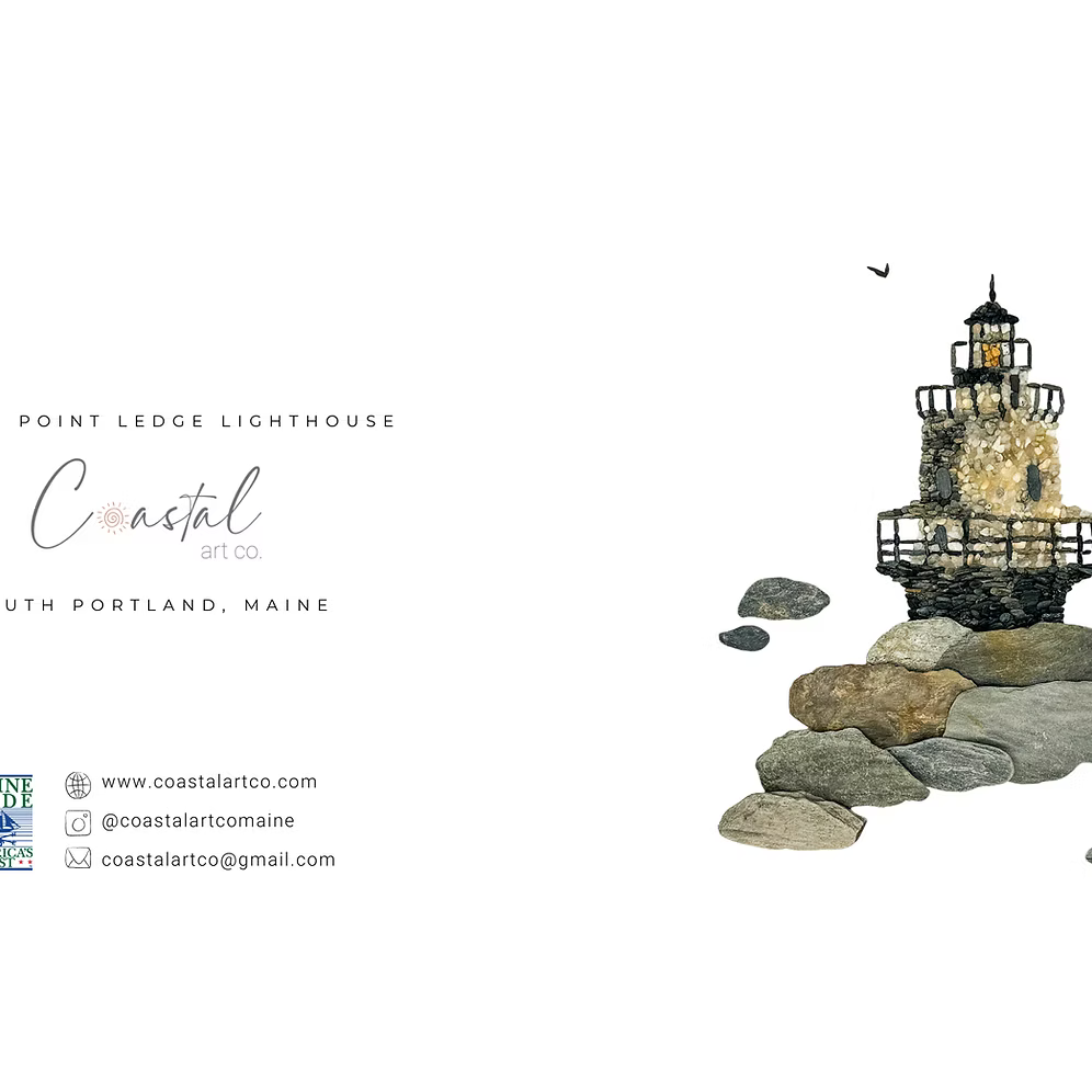 Spring Point Ledge Lighthouse All Occasion Card