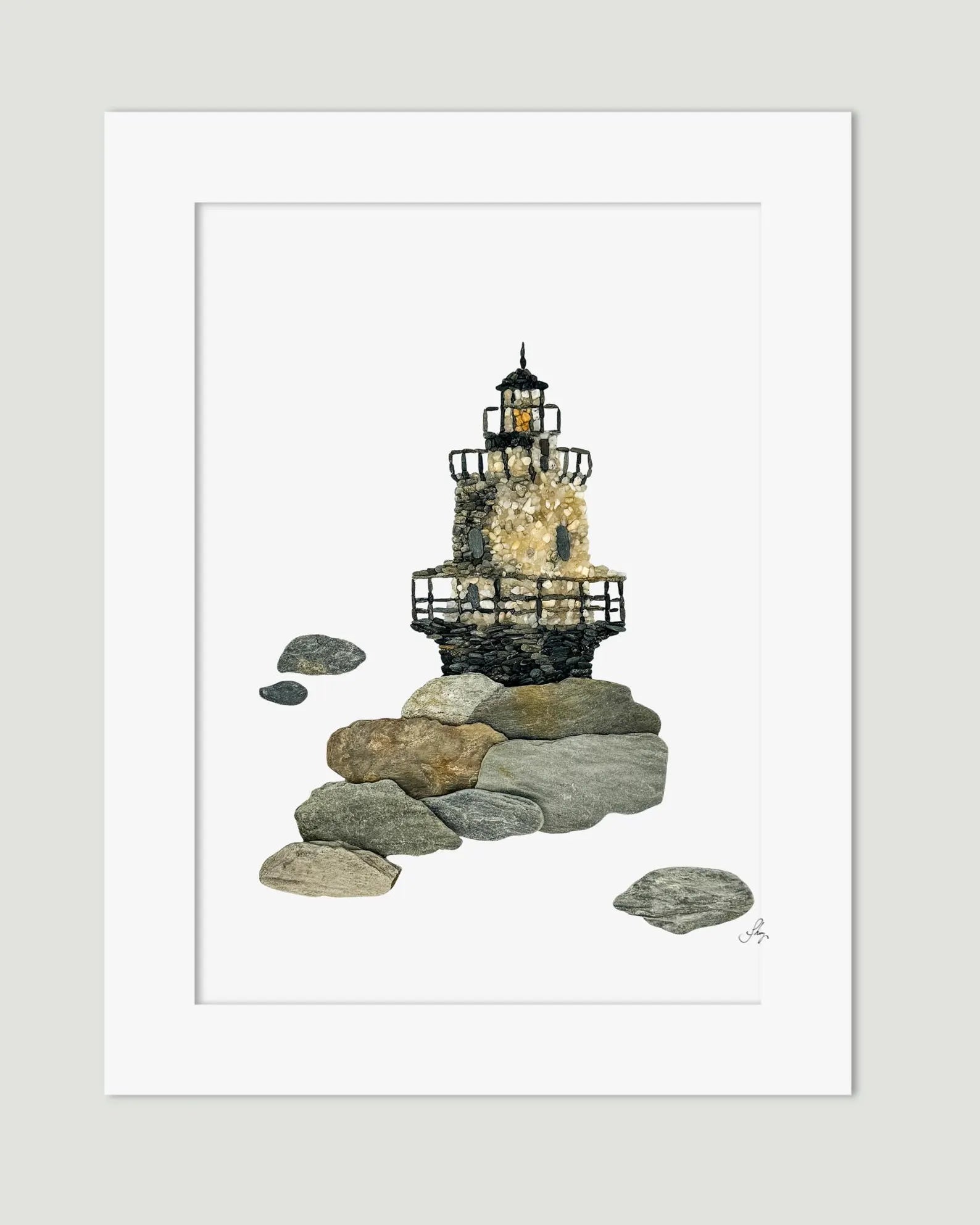 Springpoint Ledge Lighthouse Print