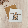 Sea Turtle Ceramic Stone Coaster