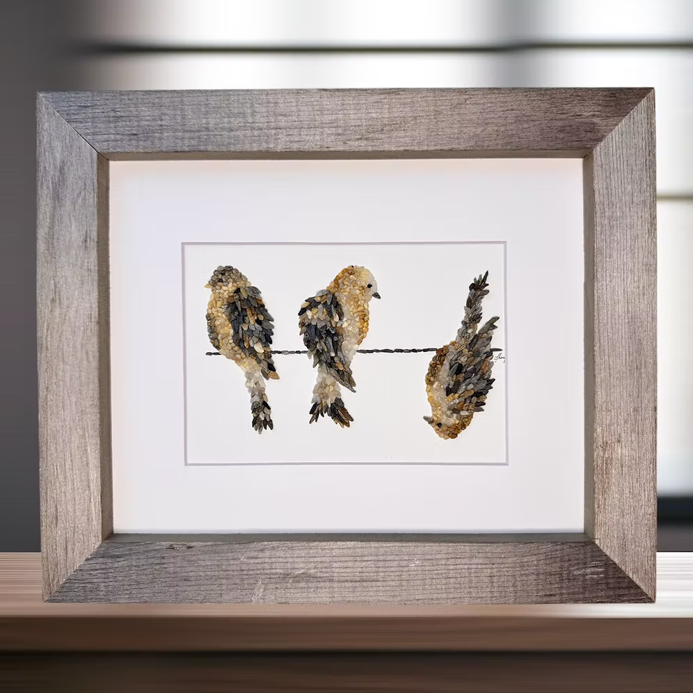 Three Birds on a Wire Original