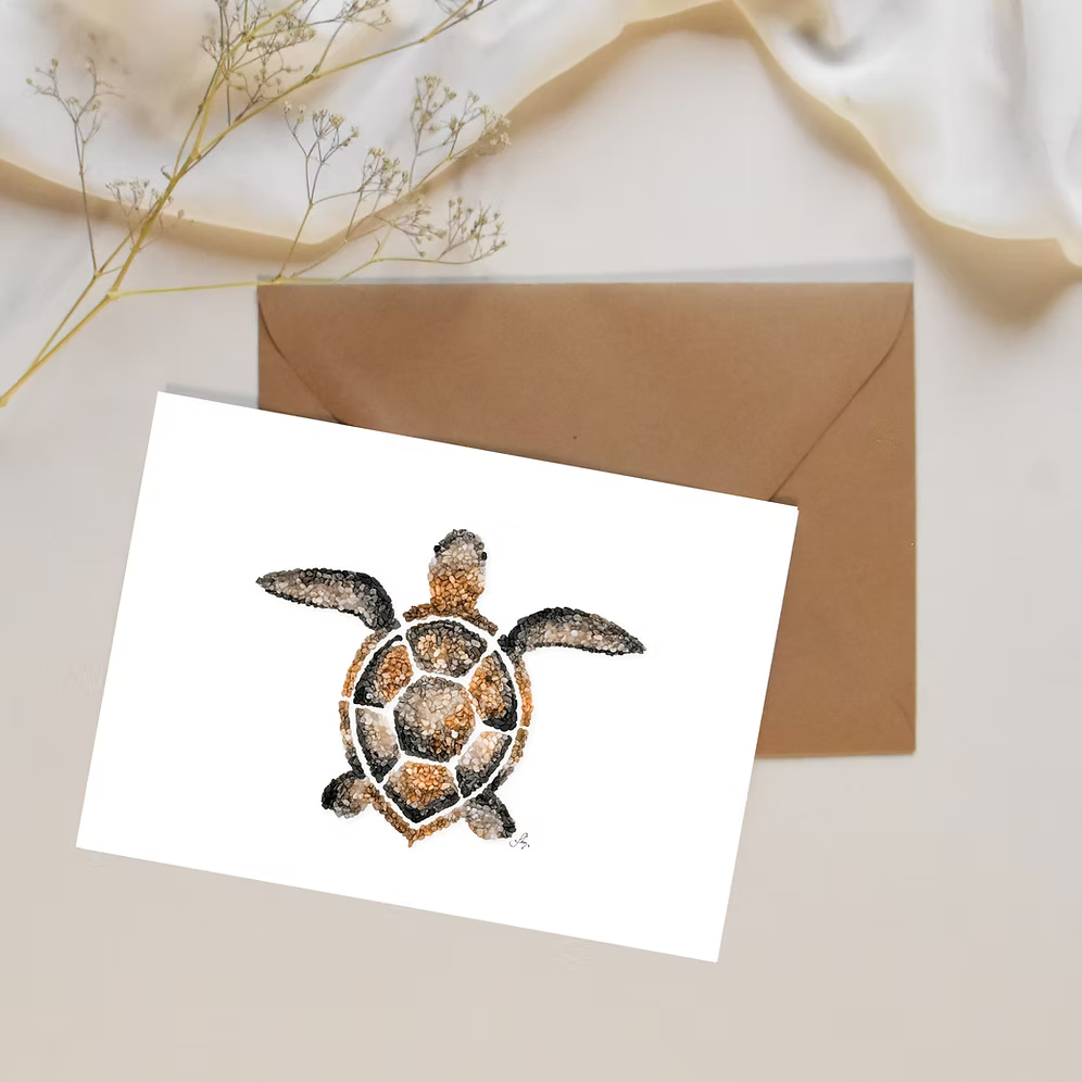Tide the Sea Turtle All Occasion Card
