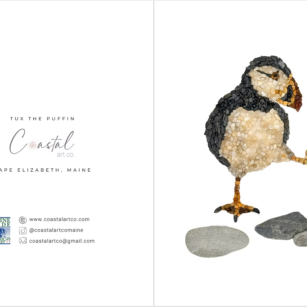 Tux the Puffin All Occasion Card
