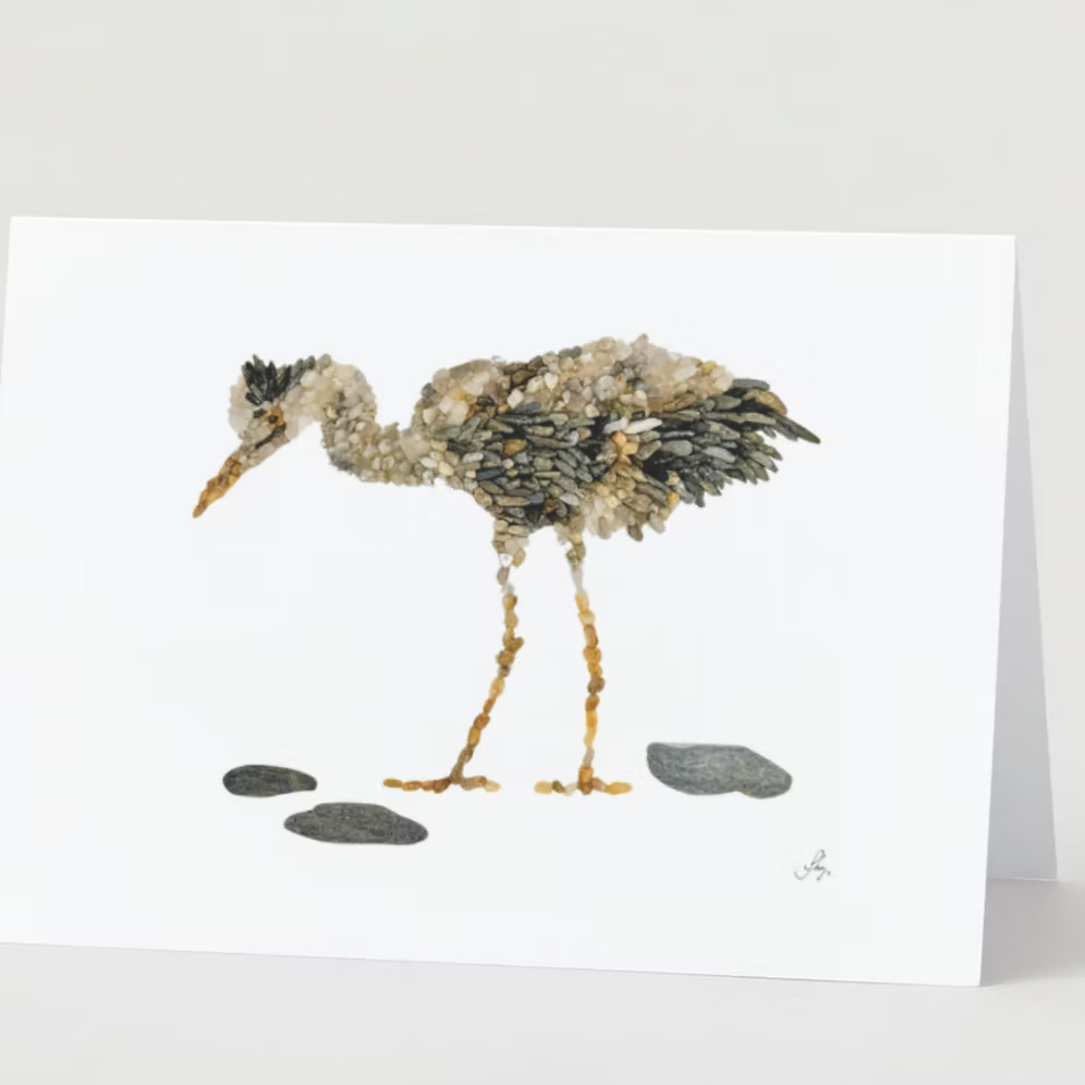 Wade the Heron All Occasion Card