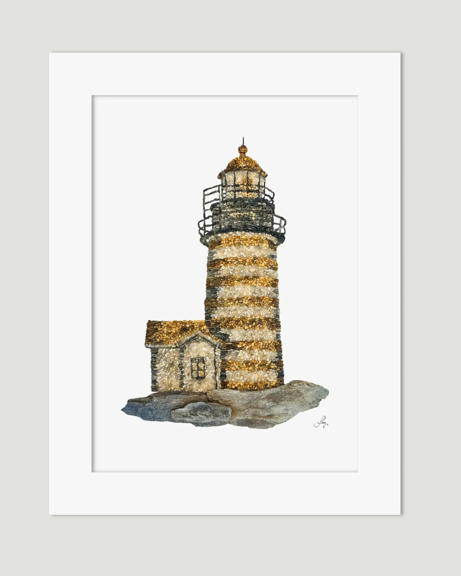 West Quoddy Head Lighthouse Print