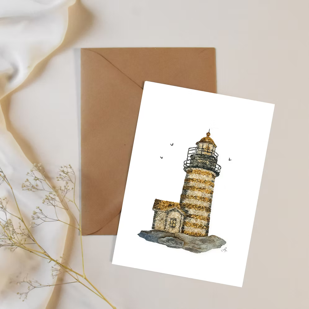 West Quoddy Head Lighthouse All Occasion Card