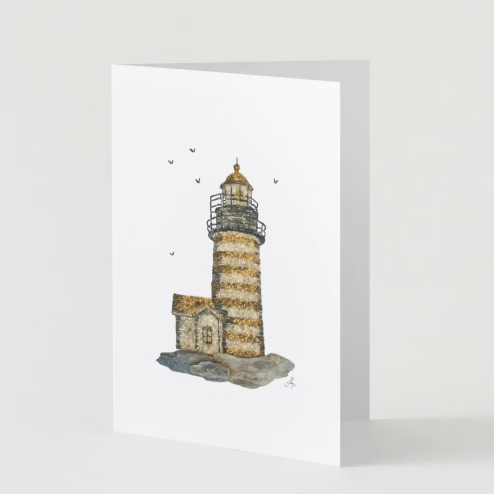 West Quoddy Head Lighthouse All Occasion Card