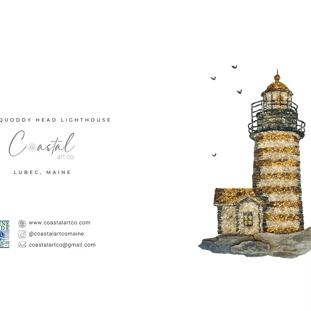 West Quoddy Head Lighthouse All Occasion Card