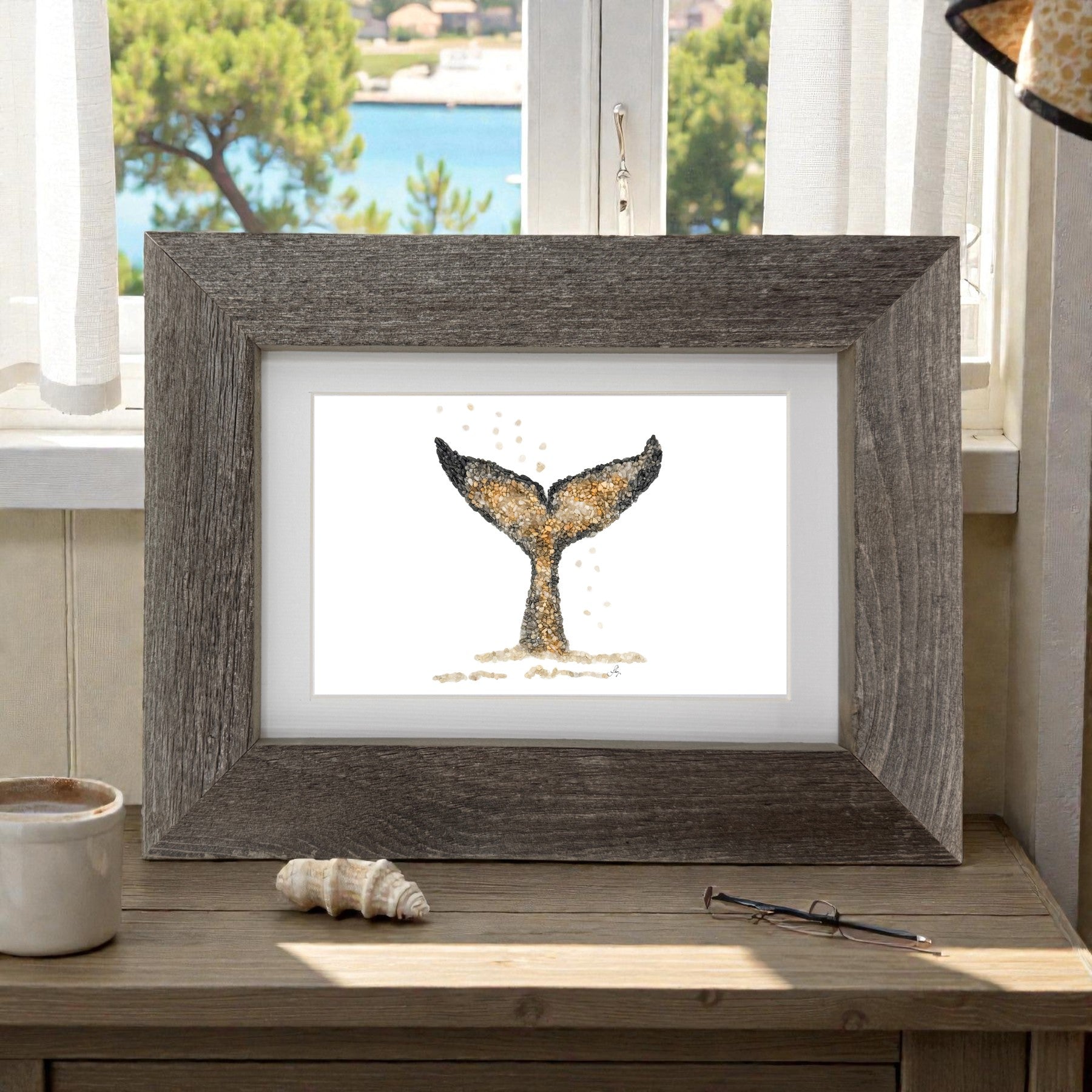 Whale Tail Print