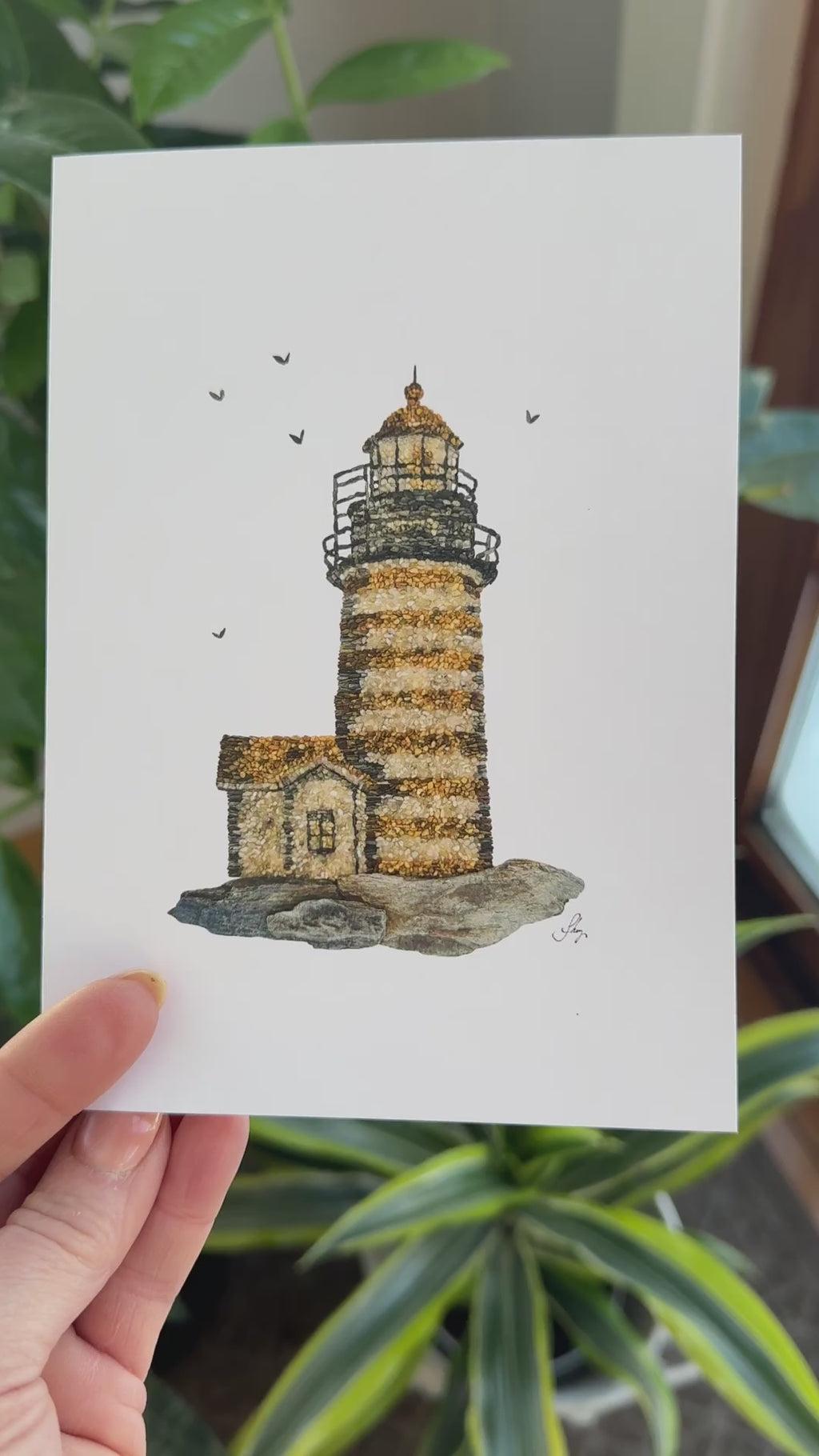 West Quoddy Head Lighthouse All Occasion Card