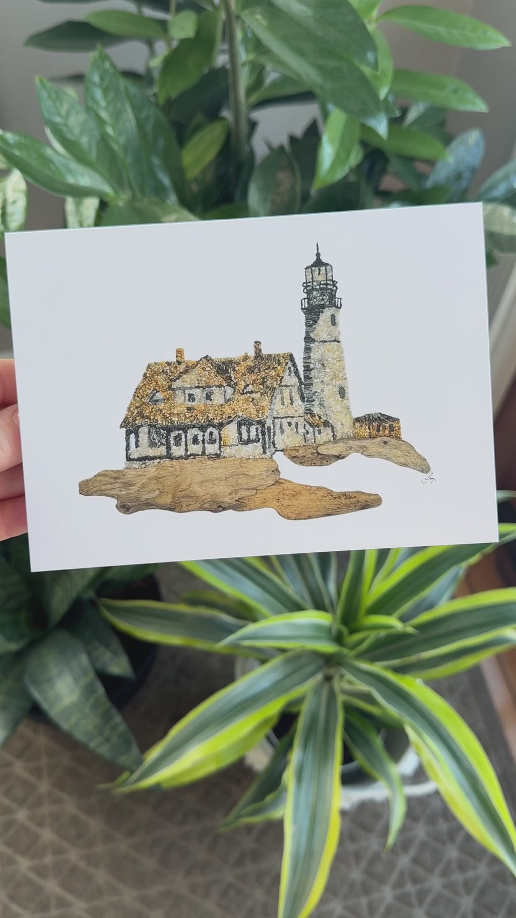 Portland Headlight Lighthouse All Occasion Card