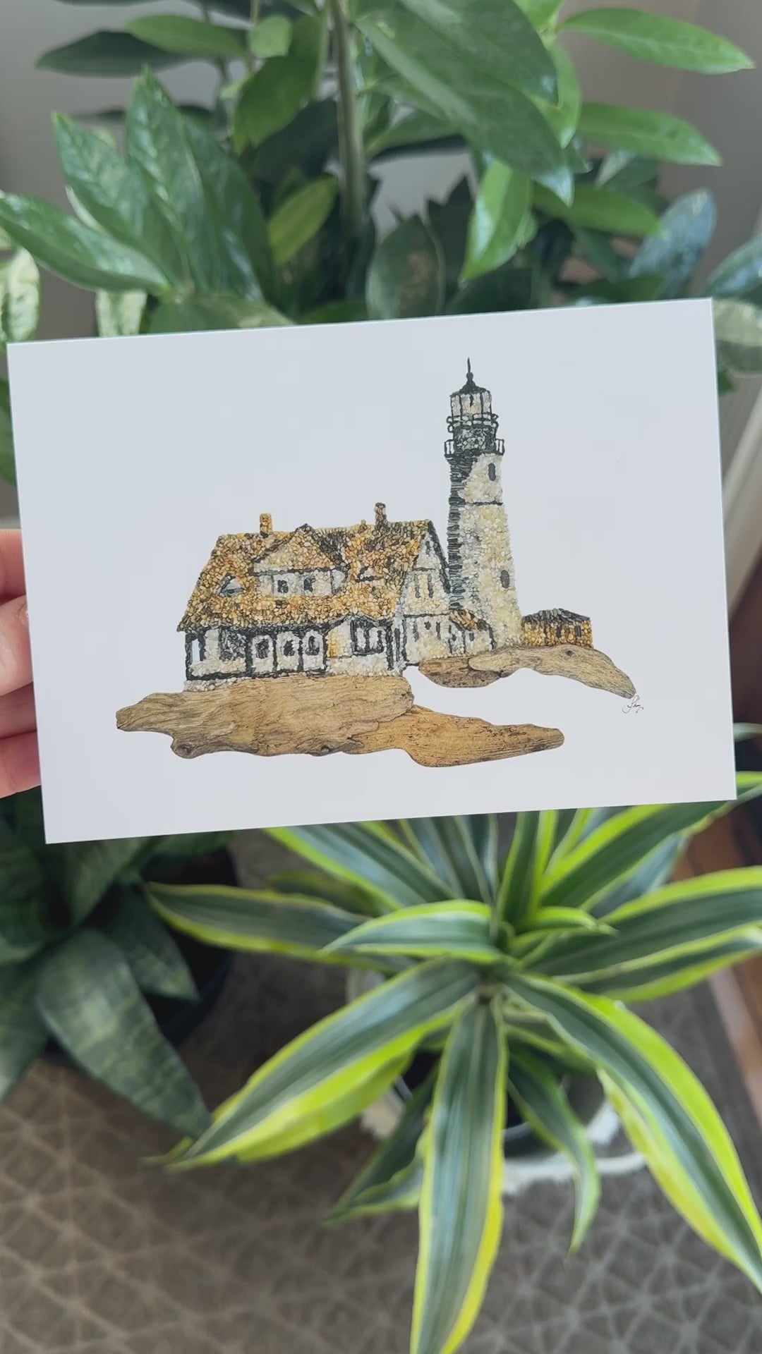 Portland Headlight Lighthouse All Occasion Card