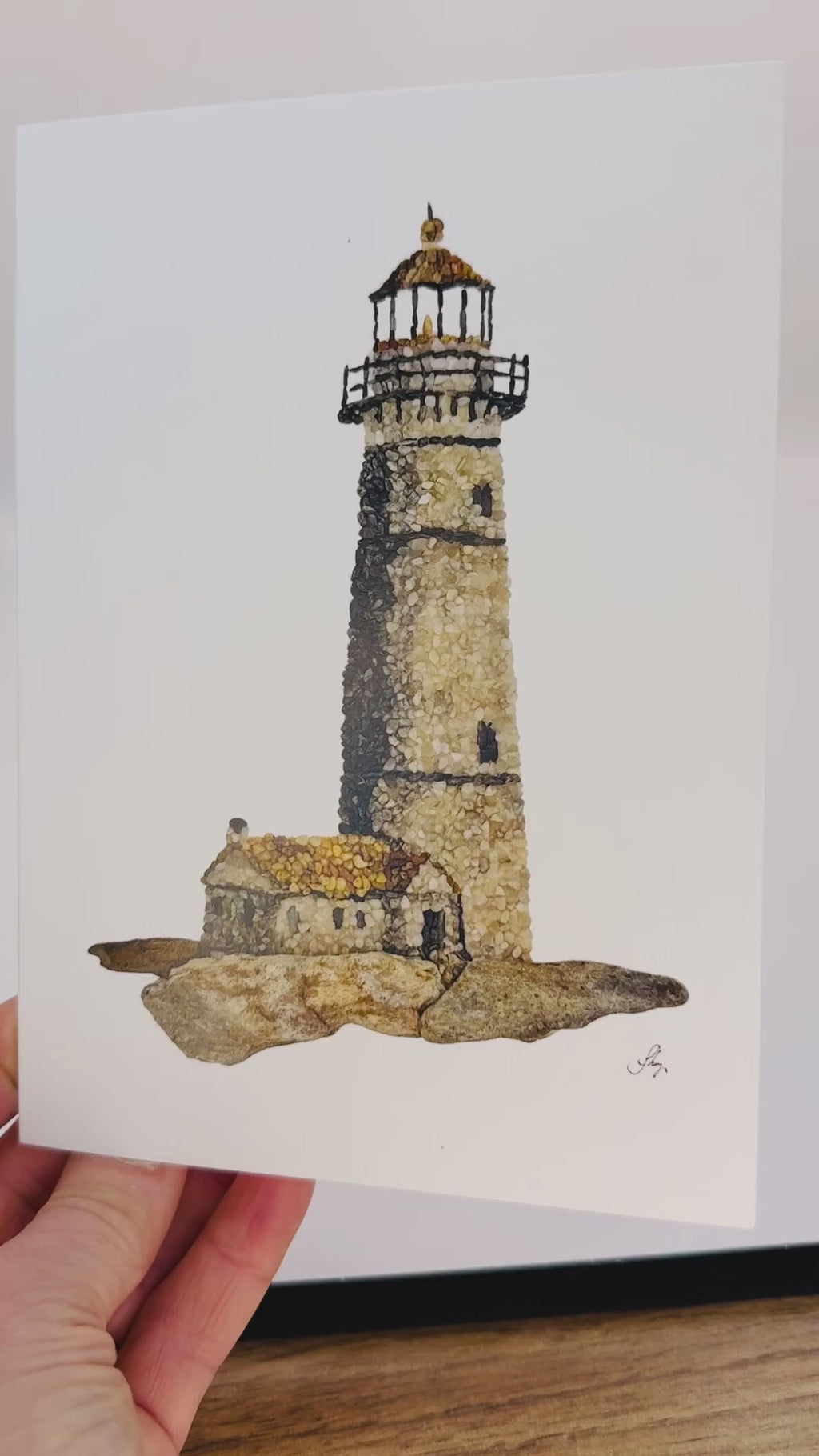 Pemaquid Point Lighthouse All Occasion Card