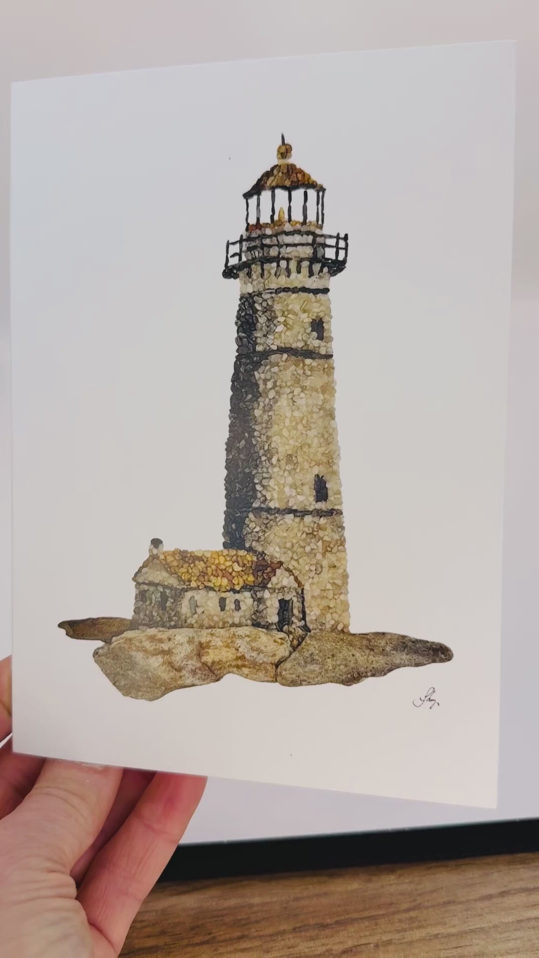 Pemaquid Point Lighthouse All Occasion Card