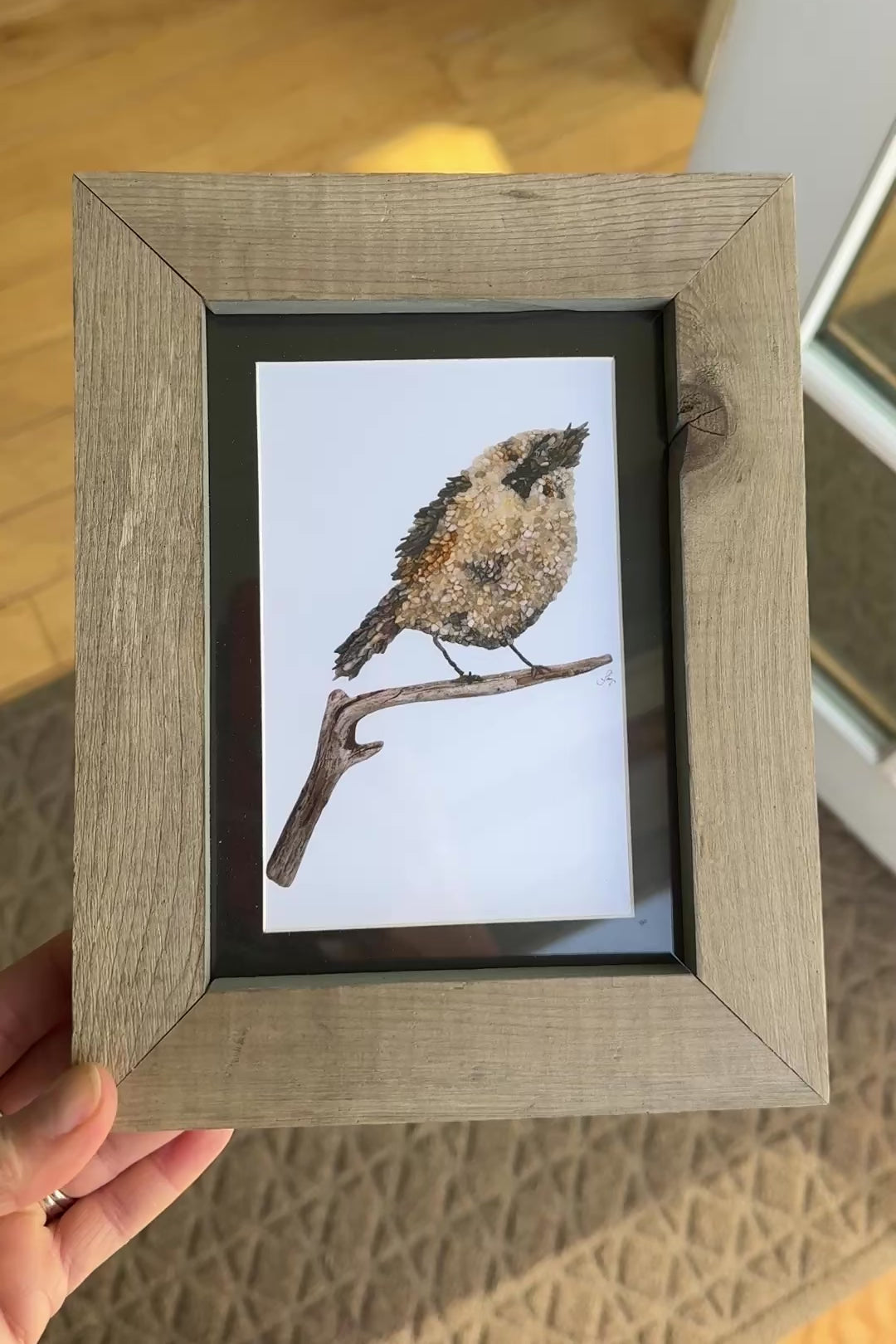 Titmouse Bird Print