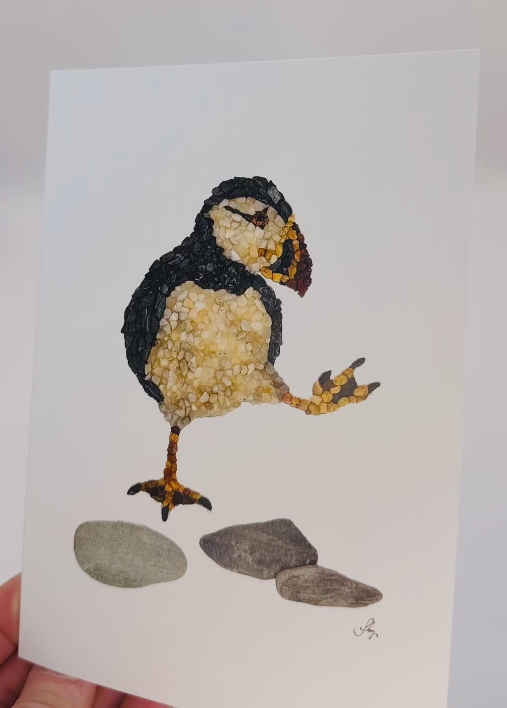 Tux the Puffin All Occasion Card