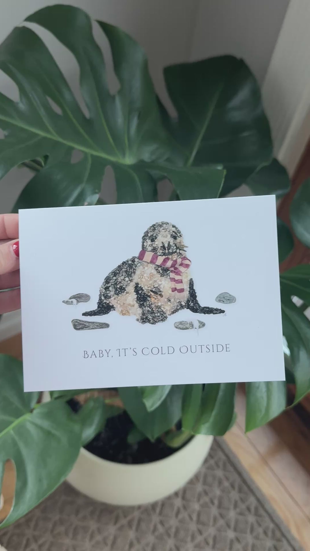 Flipper the Seal – Baby It’s Cold Outside Holiday Card